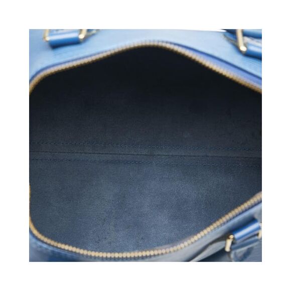 Pre Loved Louis Vuitton Leather Epi Speedy 30 Handbag in Very Good Condition - Picture 6 of 8